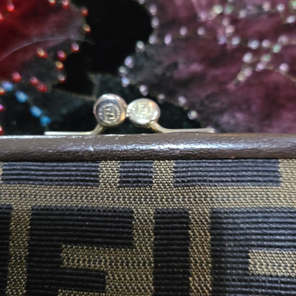 EUC Fendi Zucca Coin Wallet - Picture 11 of 12